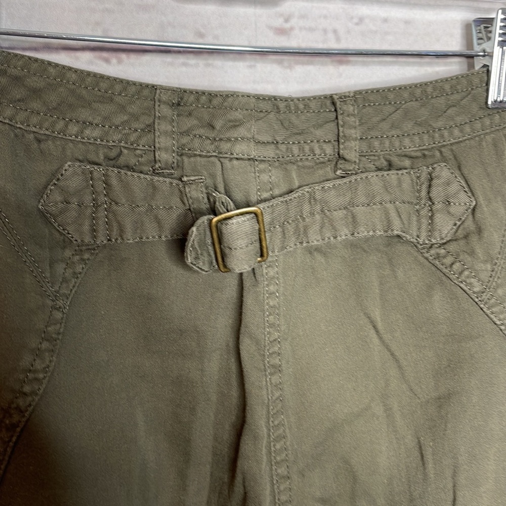DKNY Pure Olive Green Lightweight Cargo Pants Sz 4! - Picture 6 of 8
